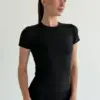 Yoga футболка чорна, SALE (з дефектами)