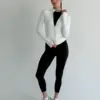 Yoga кофта на блискавці біла