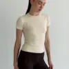 Yoga футболка молочна, SALE (з дефектами)