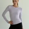 Yoga лонгслів лавандовий