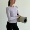 Yoga лонгслів лавандовий