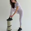 Yoga футболка лавандова