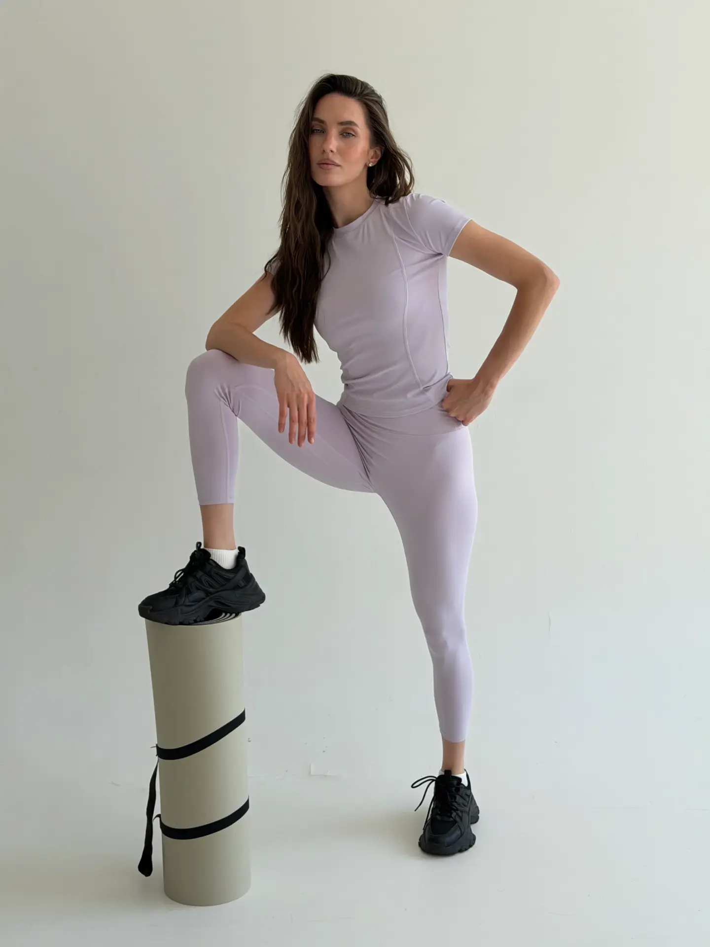 Yoga легінси лавандові