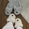 Капці домашні жіночі HS-LUX напiвчешки ANIMALS dog сірий