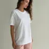 Футболка трикотаж біла onesize