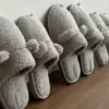 Капці домашні жіночі HS хутрянi TEDDY grey