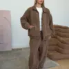 ТEDDY Костюм Бомбер та Штани коричневий