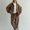 ТEDDY Костюм Бомбер та Штани коричневий