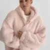 TEDDY Кофта з капюшоном рожева