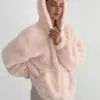 TEDDY Кофта з капюшоном рожева