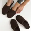 Взуття Мюлі жіночі TEDDI chocolate