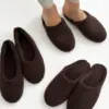 Взуття Мюлі жіночі TEDDI chocolate