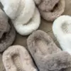 Капці жіночі # хутро білі