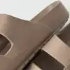 Twins капці пляжні та вуличні з регуляторами коричневі (=) SALE (з дефектами)