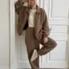 ТEDDY Костюм Бомбер та Штани коричневий