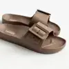 Twins капці пляжні та вуличні з ремінцем коричневі (=) SALE (з дефектами)