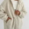 TEDDY Кофта з капюшоном молочна