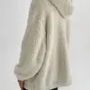 TEDDY Кофта з капюшоном молочна