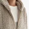 TEDDY Кофта з капюшоном попіл