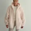 TEDDY Кофта з капюшоном рожева