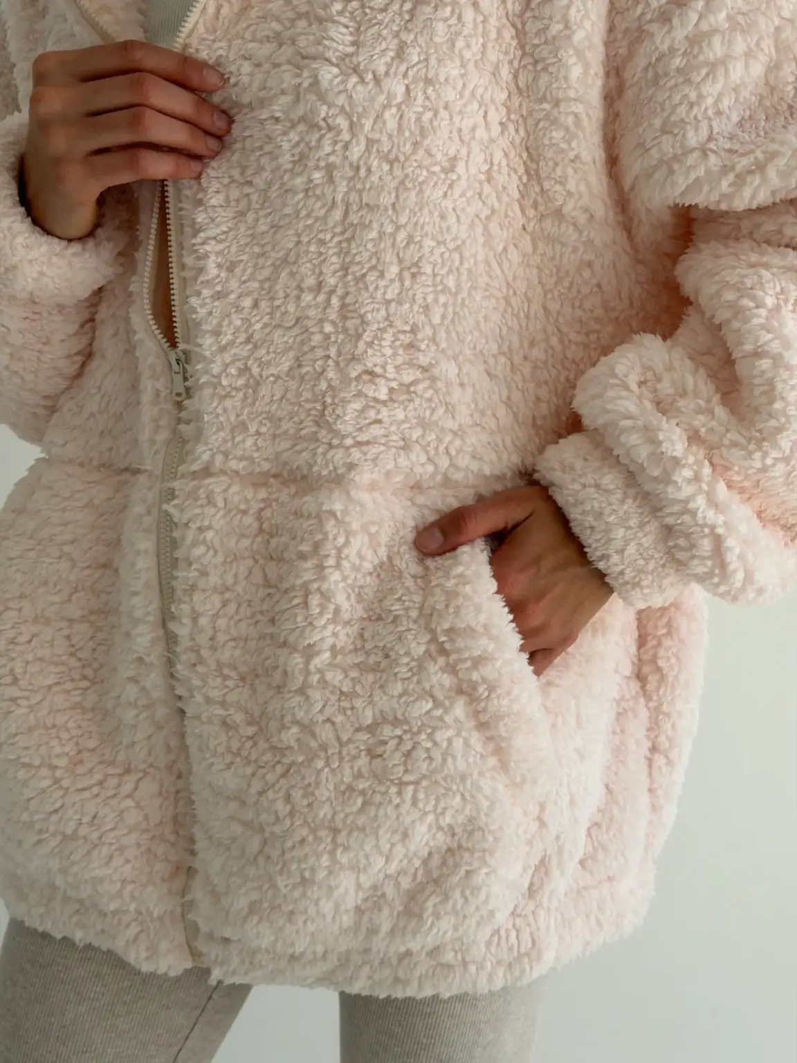TEDDY Кофта з капюшоном рожева