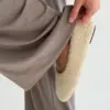 Soft Touch трикотаж костюм лонгслів та штани бежевий
