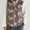 TEDDY Жилет біла квітка