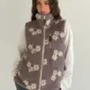 TEDDY Жилет біла квітка