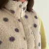 TEDDY Жилет чорний горох