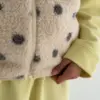 TEDDY Жилет чорний горох