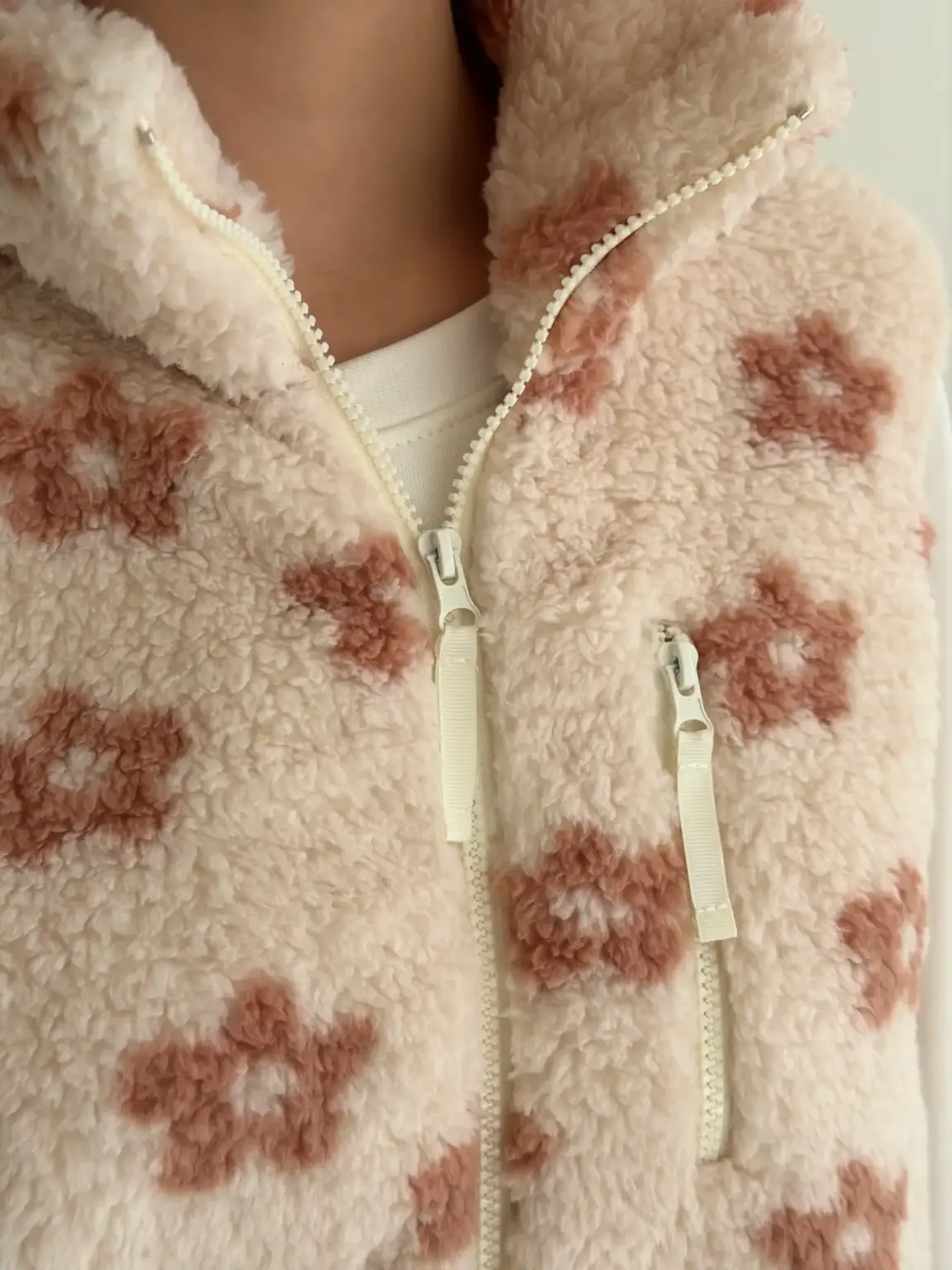 TEDDY Жилет коричнева квітка