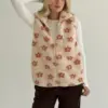 TEDDY Жилет коричнева квітка