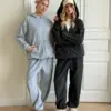 Костюм Кофта та Штани полар фліс графіт