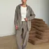 Костюм Кофта та Штани полар фліс світло-коричневий
