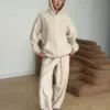 Костюм Кофта та Штани полар фліс бежевий