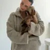 TEDDY ХМАРКА Костюм анорак та штани попіл