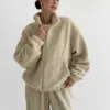 ТEDDY Костюм Бомбер та Штани бежевий