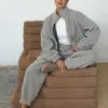 ТEDDY Костюм Бомбер та Штани сірий