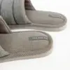 Капці домашні жіночі НS-VL трикотажні з прошивкою сірі (=)