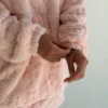 Махра худі рожевий, Onе Size