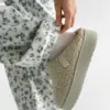 Костюм Кофта та Штани полар фліс синя квітка