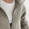 TEDDY ХМАРКА Костюм кофта на блискавці та штани попіл