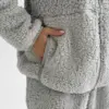 TEDDY ХМАРКА Костюм кофта на блискавці та штани сірий