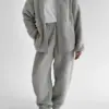 TEDDY ХМАРКА Костюм кофта на блискавці та штани сірий