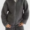 TEDDY ХМАРКА Костюм кофта на блискавці та штани графіт
