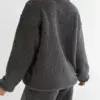 TEDDY ХМАРКА Костюм кофта на блискавці та штани графіт